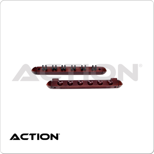 Standard 6 Clip Wall Rack - Wine Standard 6 Clip Wall Rack - Wine